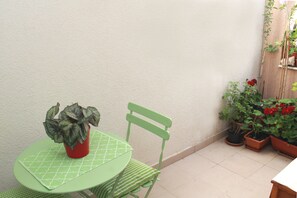 City appartement | Balkon