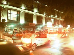 Front of property – evening/night