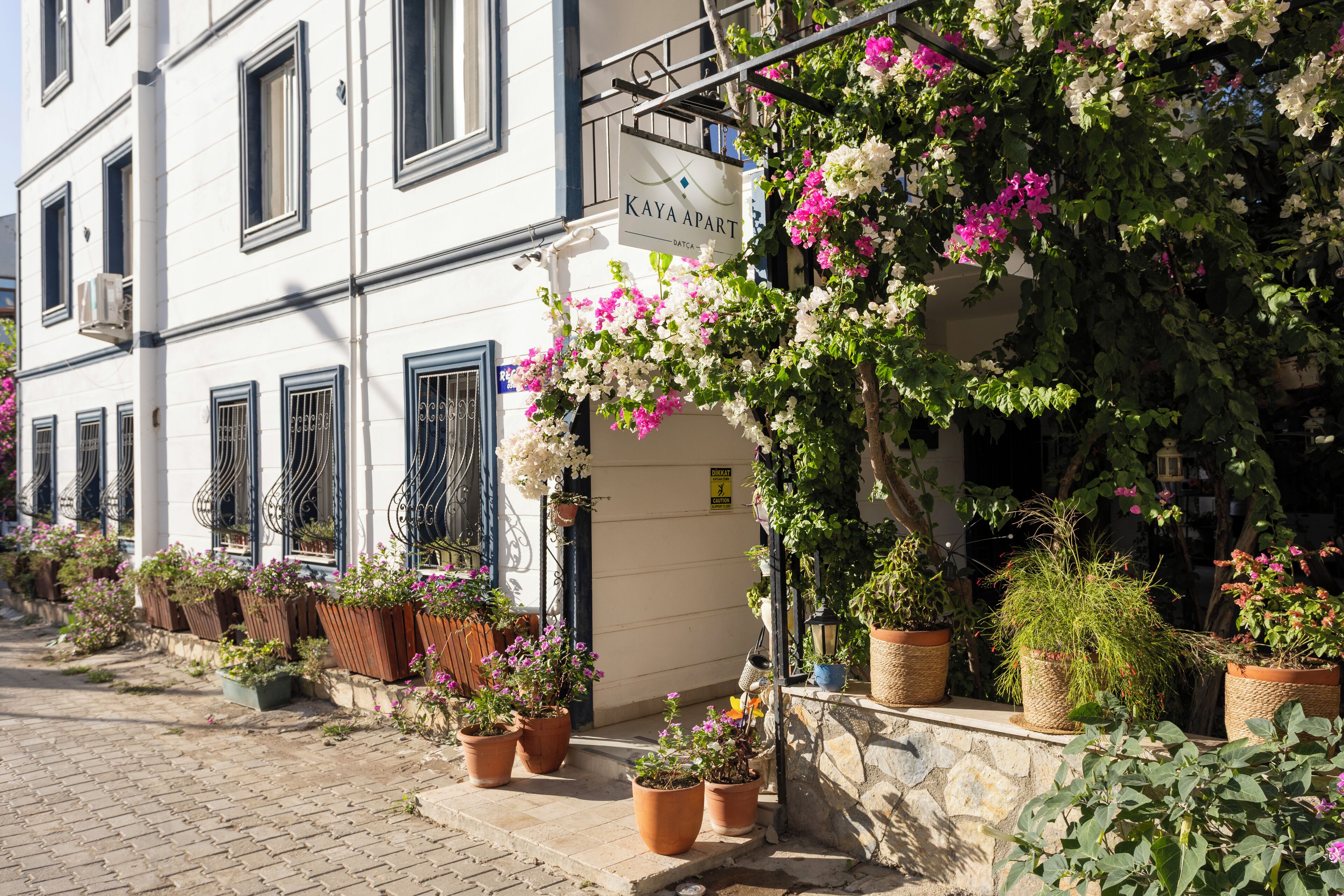 Voorkant van accommodatie