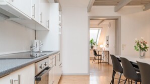 Apartment, 2 Bedrooms, Refrigerator | Living room - Sanders Boulevard - Cute 2-bdr Apt By the Canal (Aarhus)