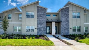 Family Townhome, Garden Area | Exterior - Vhc7808ha - Champions Gate Resort - 4 Bed 3 Baths Townhouse (Kissimmee)