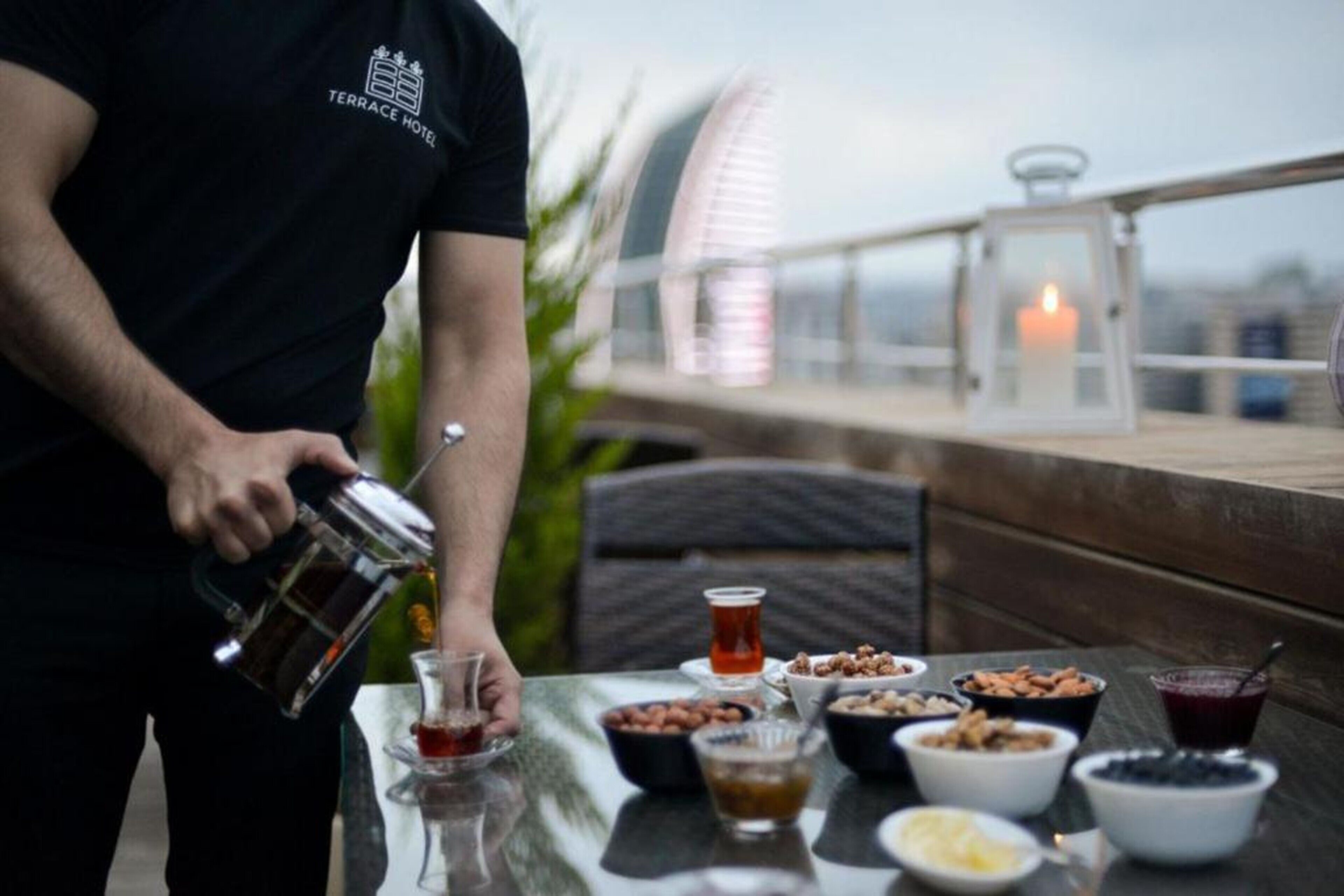 Petit déjeuner continental compris tous les jours