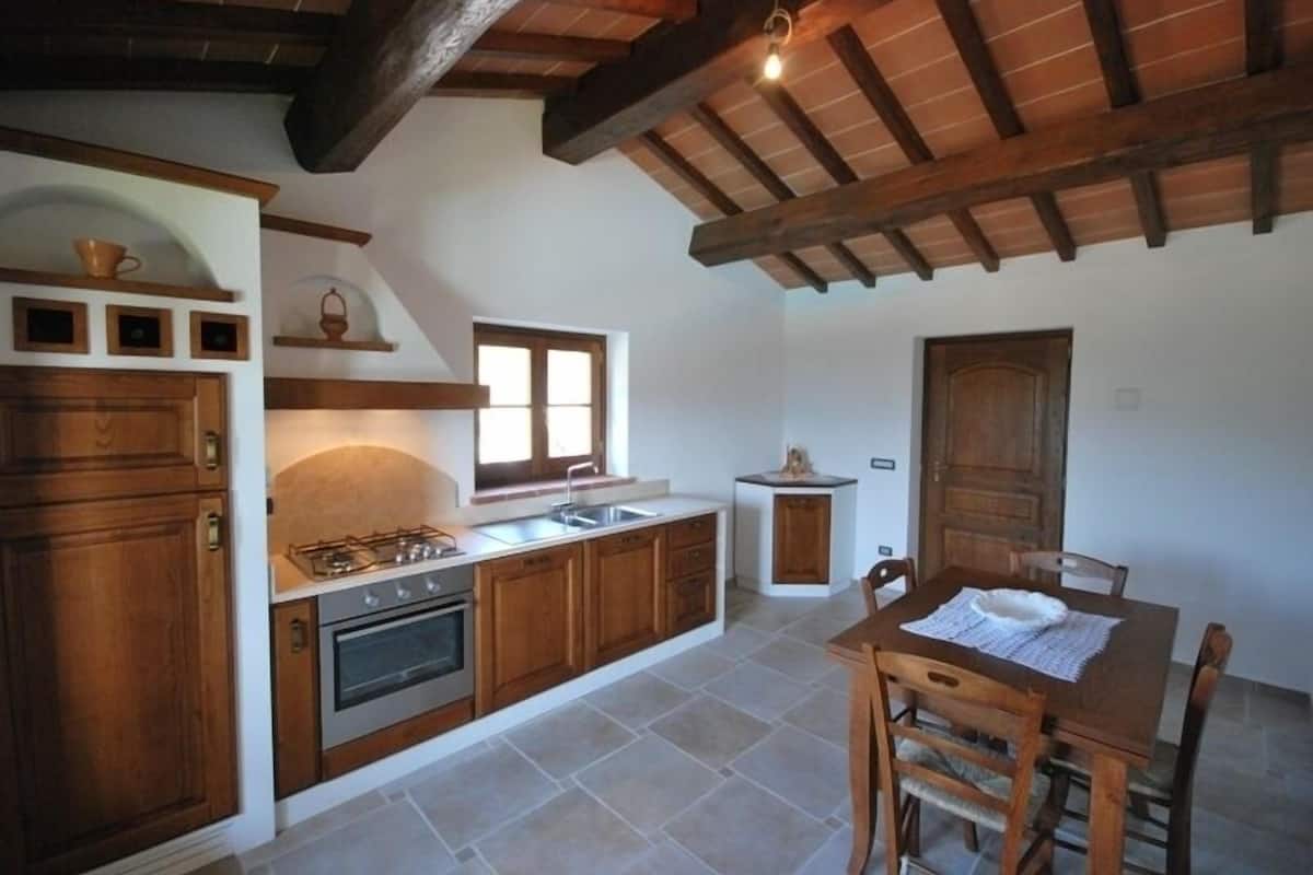 Apartment, 1 Bedroom, Pool View (Poppi) | Private kitchen | High chair
