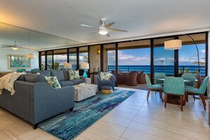 Interior - Magnificent Ocean Views From Polo Beach Club 705, with Direct Beach Access! (Wailea)