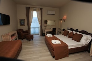 Uitzicht vanuit accommodatie