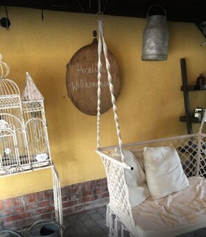 Double Room | Living area | Flat-screen TV