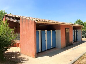 帐篷房 (Eco - 4 personnes) | 浴室 | 毛巾、卫生纸