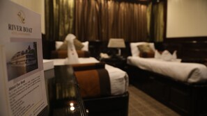 Blackout drapes, bed sheets - River Boat (Cairo)