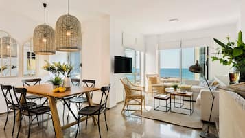 Apartment (2 Bedrooms) | Living area | 32-inch TV with cable channels