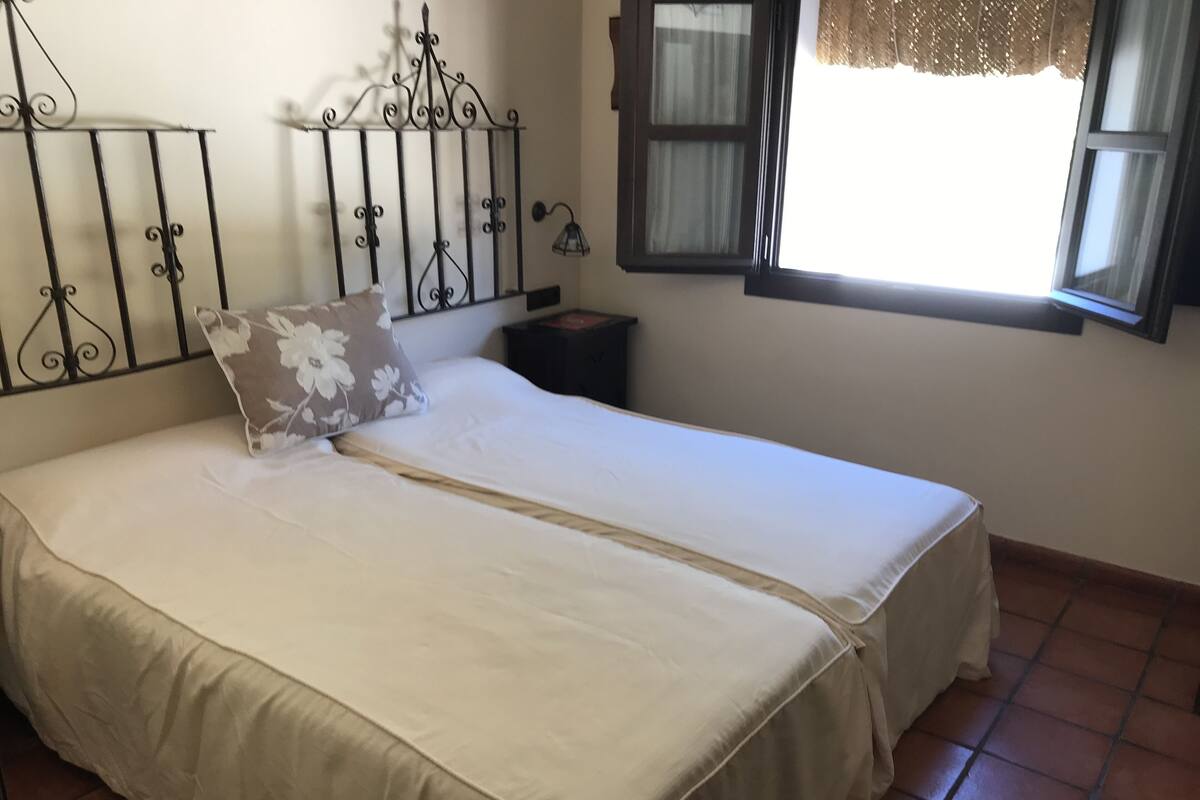 Iron/ironing board, bed sheets