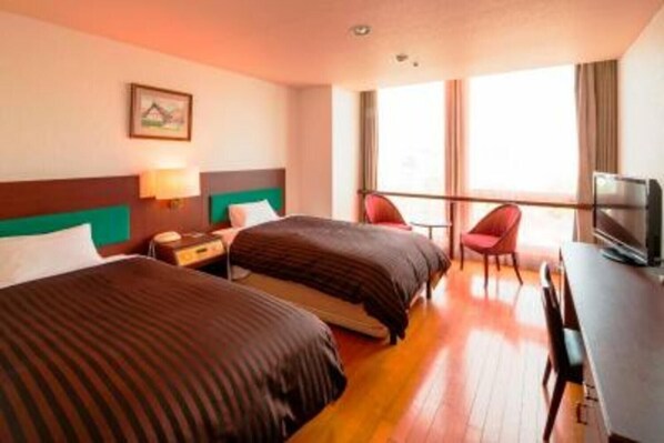 1 bedroom, desk, free WiFi, bed sheets - Riverside Twin 23sqm single use / Osaka Ōsaka (Osaka)