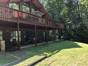 Exterior - Lakefront home w/secluded cove, deep water dock, plenty of space (Bumpass)
