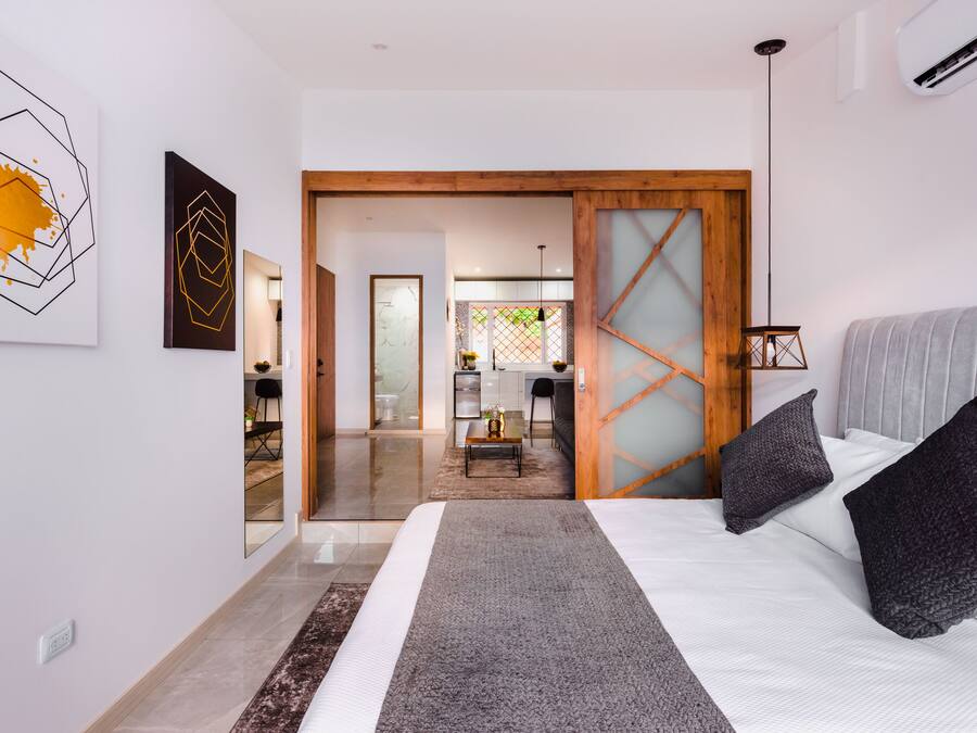 Elite Studio Suite, 1 Bedroom, Kitchen | Premium bedding, down comforters, Select Comfort beds, in-room safe