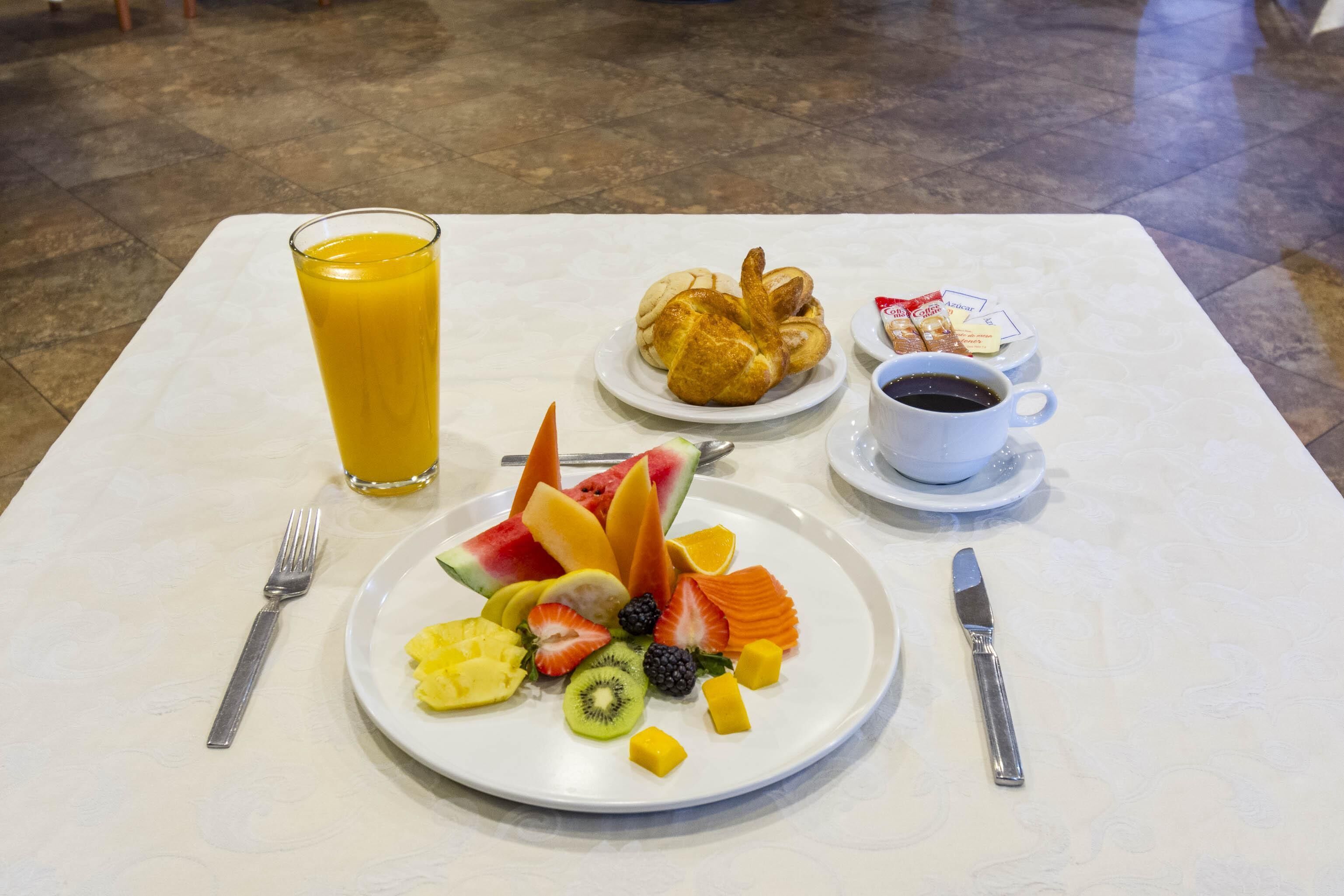 Petit déjeuner buffet