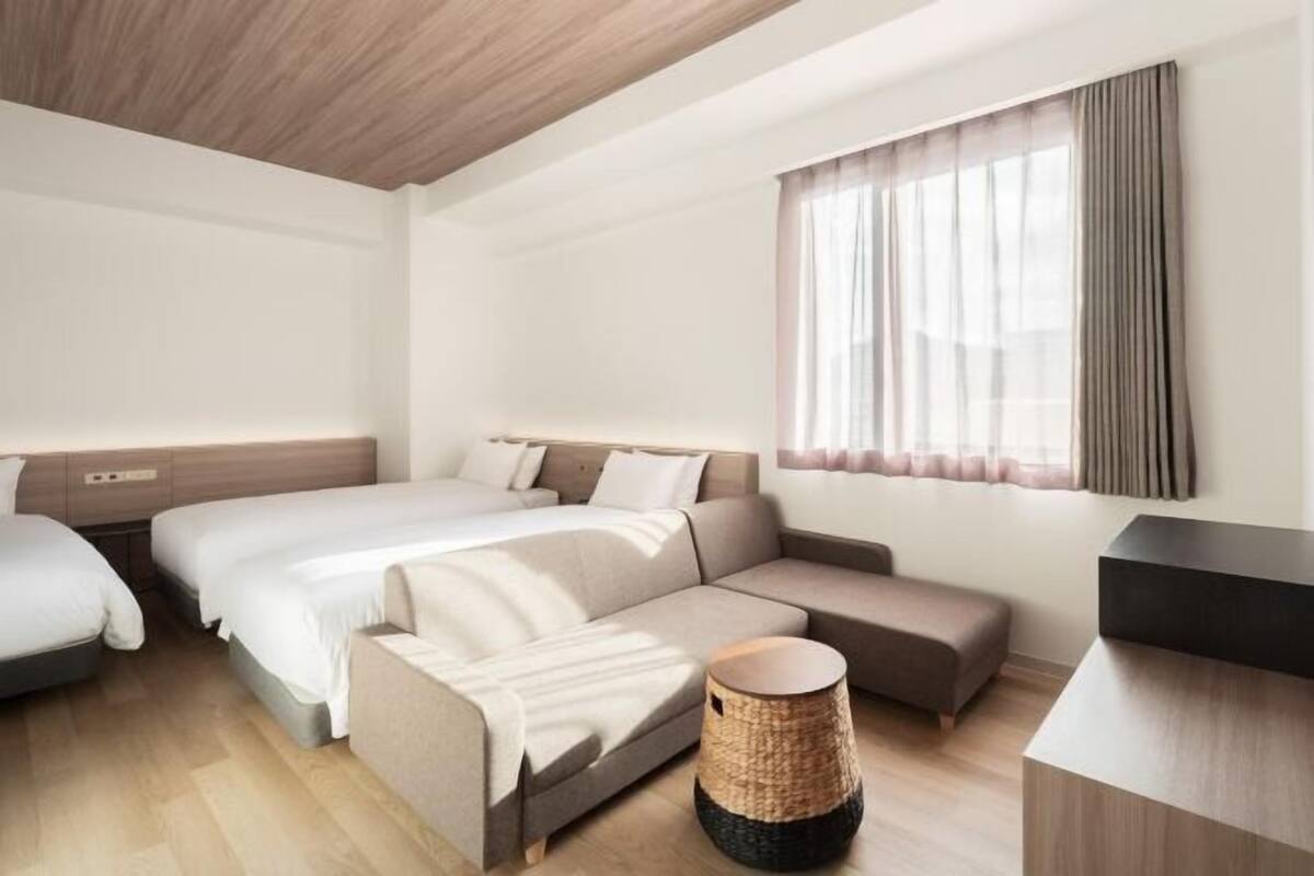 Down duvets, pillow-top beds, in-room safe