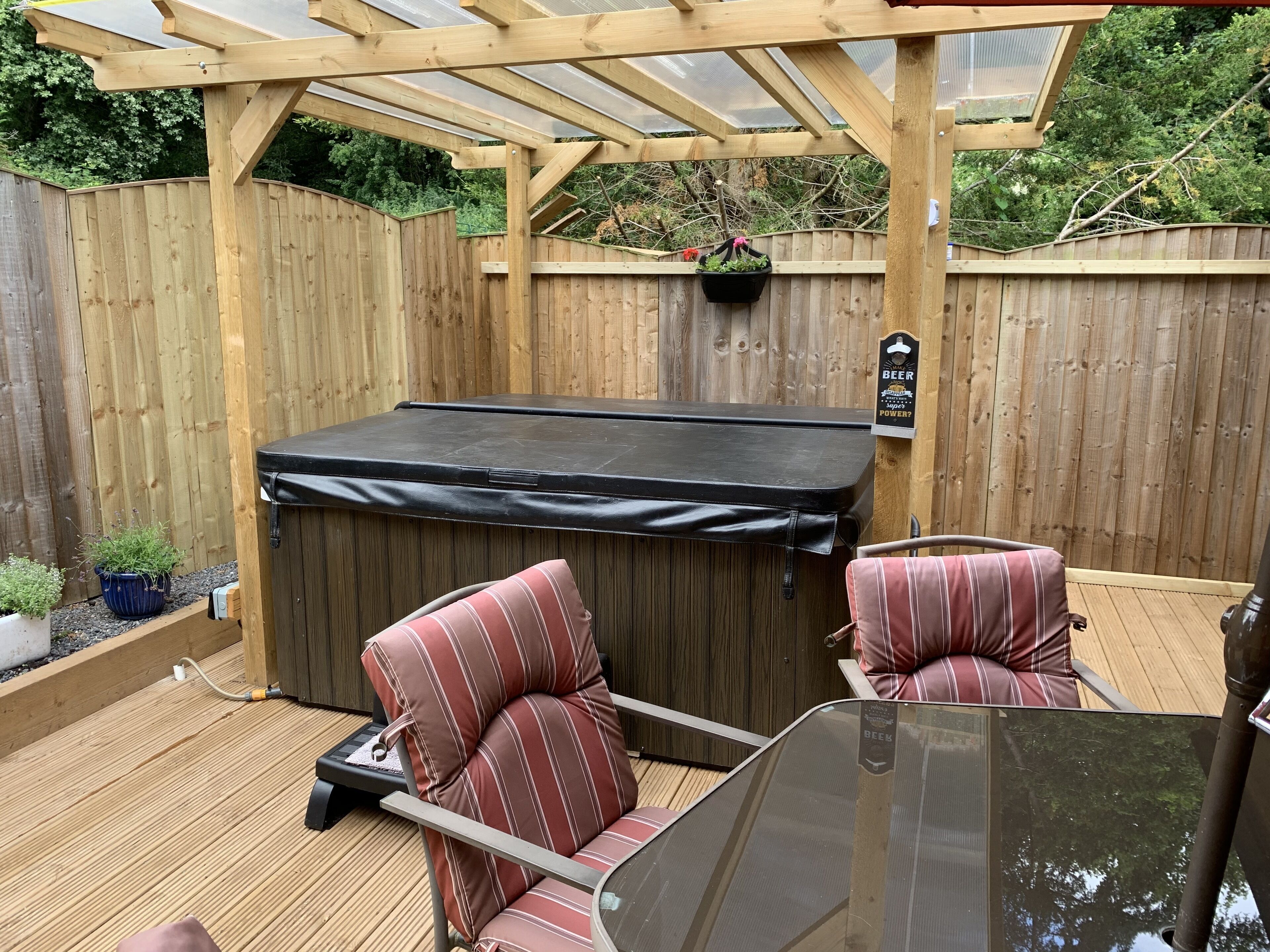 豪華小屋 | 露台/庭院