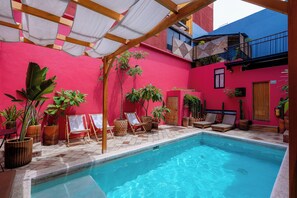 Deluxe Room, 1 King Bed, Bathtub (Mandimbo) | View from room - Hotel Boutique Casa de Arte (Oaxaca)