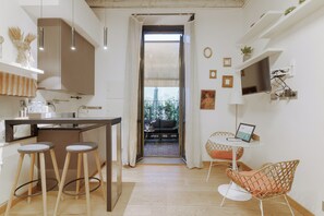 Studio Apartment, Via San Carpoforo 4 | Coin séjour