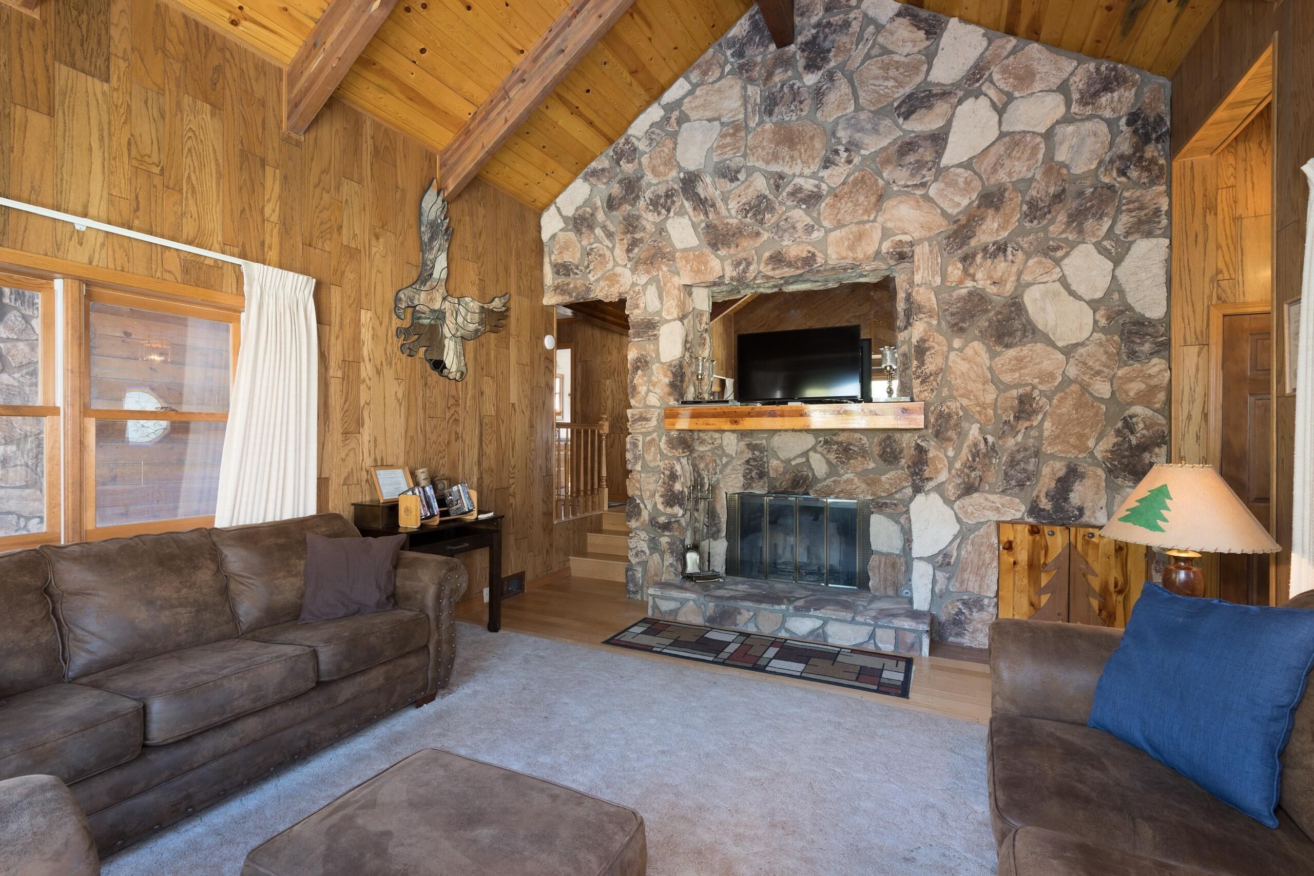 TV, fireplace, DVD player