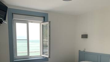 Individually decorated, individually furnished, desk, blackout drapes