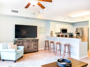 Condo (Shores Of Panama 1409) | Living room - Shores Of Panama 1409 (Panama City Beach)
