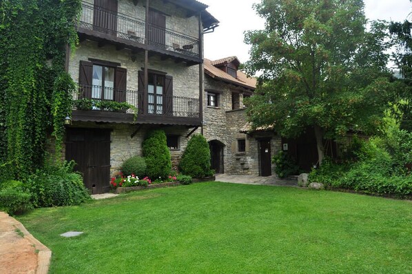 Overnatningsstedets facade