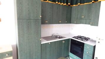 Fridge, oven, dishwasher