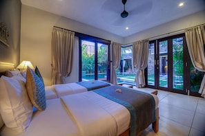 4 bedrooms, internet, bed sheets, wheelchair access