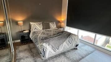 1 bedroom, iron/ironing board, Internet, bed sheets