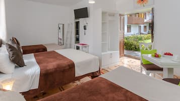 1 quarto, Wi-Fi de cortesia, roupa de cama