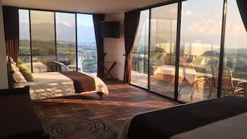 Deluxe-værelse til 4 personer | Overnatningsstedets facade