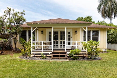Oceanin viereinen mökki, jolla on havaijilainen viehätys Kauai's Sunny West Side ** TVNC # 4216