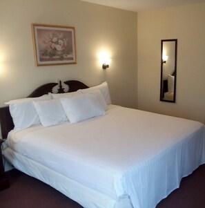 Single King Suite Non-Smoking | Cortinas blackout, wifi gratis y ropa de cama 