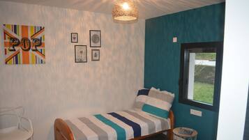 2 quartos, quartos Ă prova de som, ferros/tĂĄbuas de passar roupa