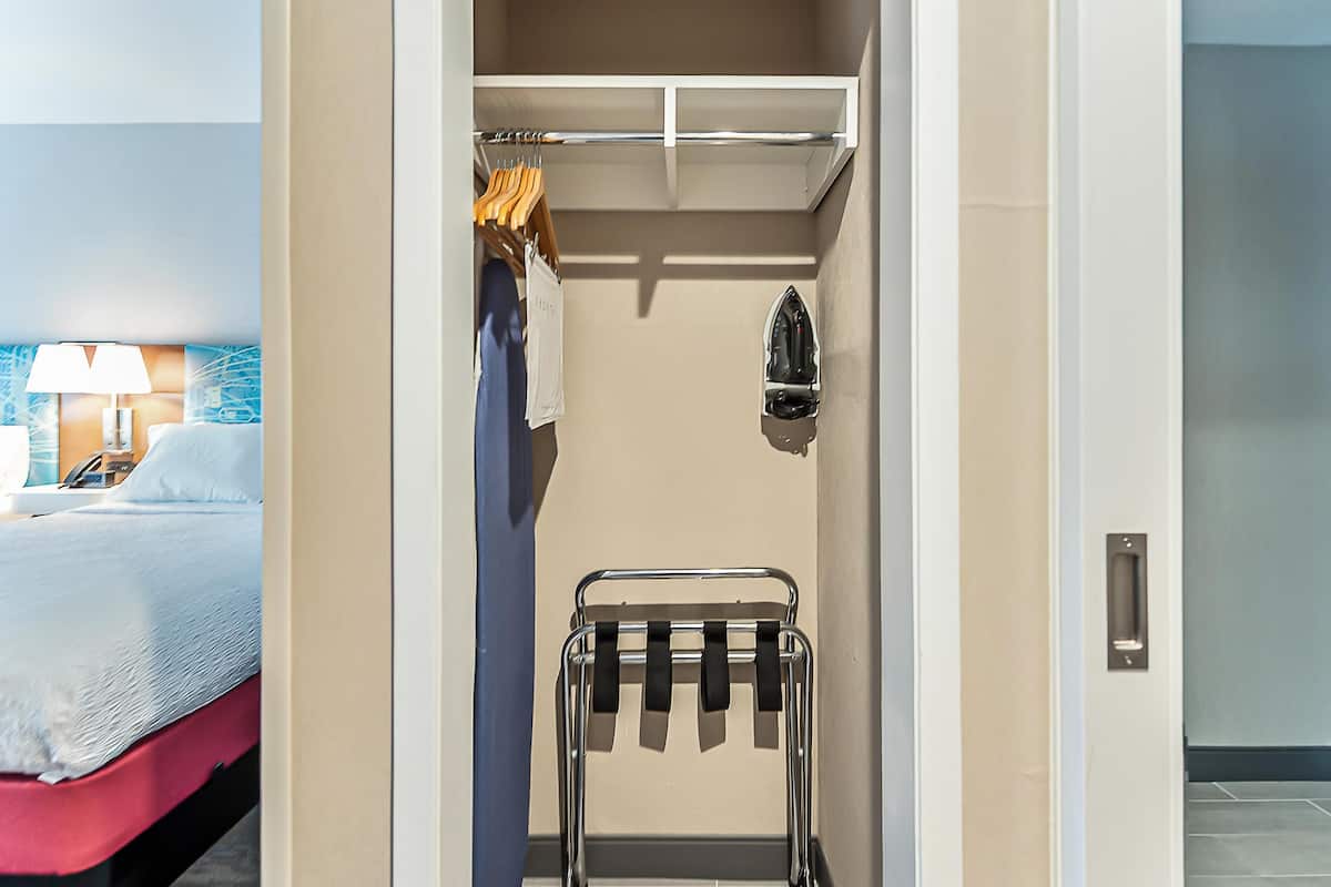 Room, 2 Queen Beds, Accessible (Hearing) | Iron/ironing board, WiFi, bed sheets