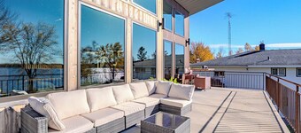 Lake + Ledge Retreat l Modern Luxury Home on Pike Lake