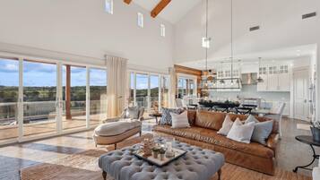 Smart TV, fireplace, printers