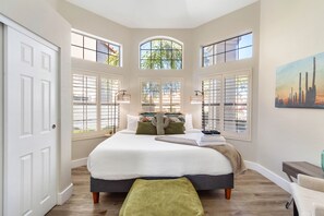 6 bedrooms, iron/ironing board, travel cot, free WiFi