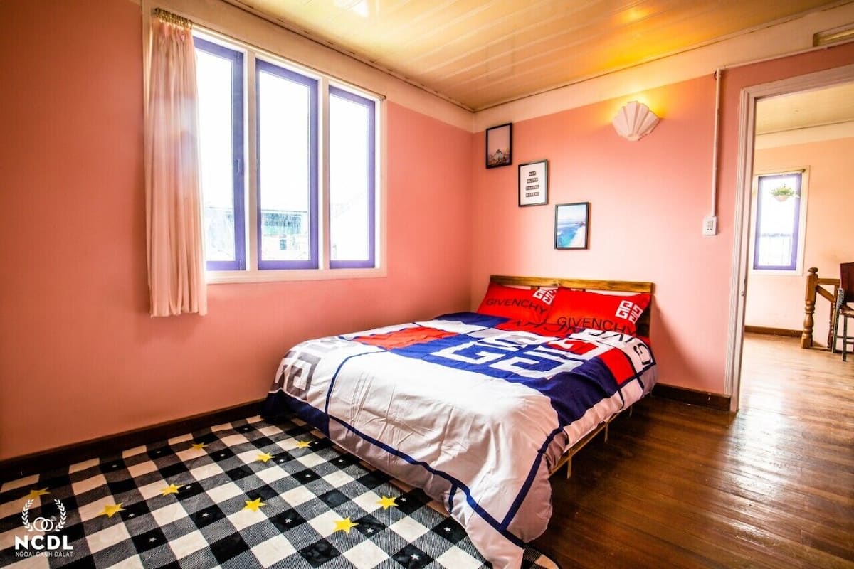 8 bedrooms, desk, blackout drapes, iron/ironing board