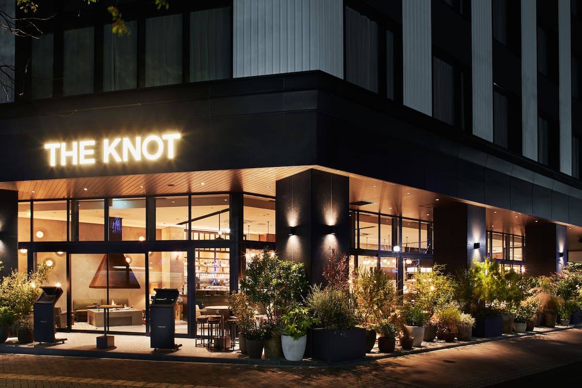 front of property – evening/night