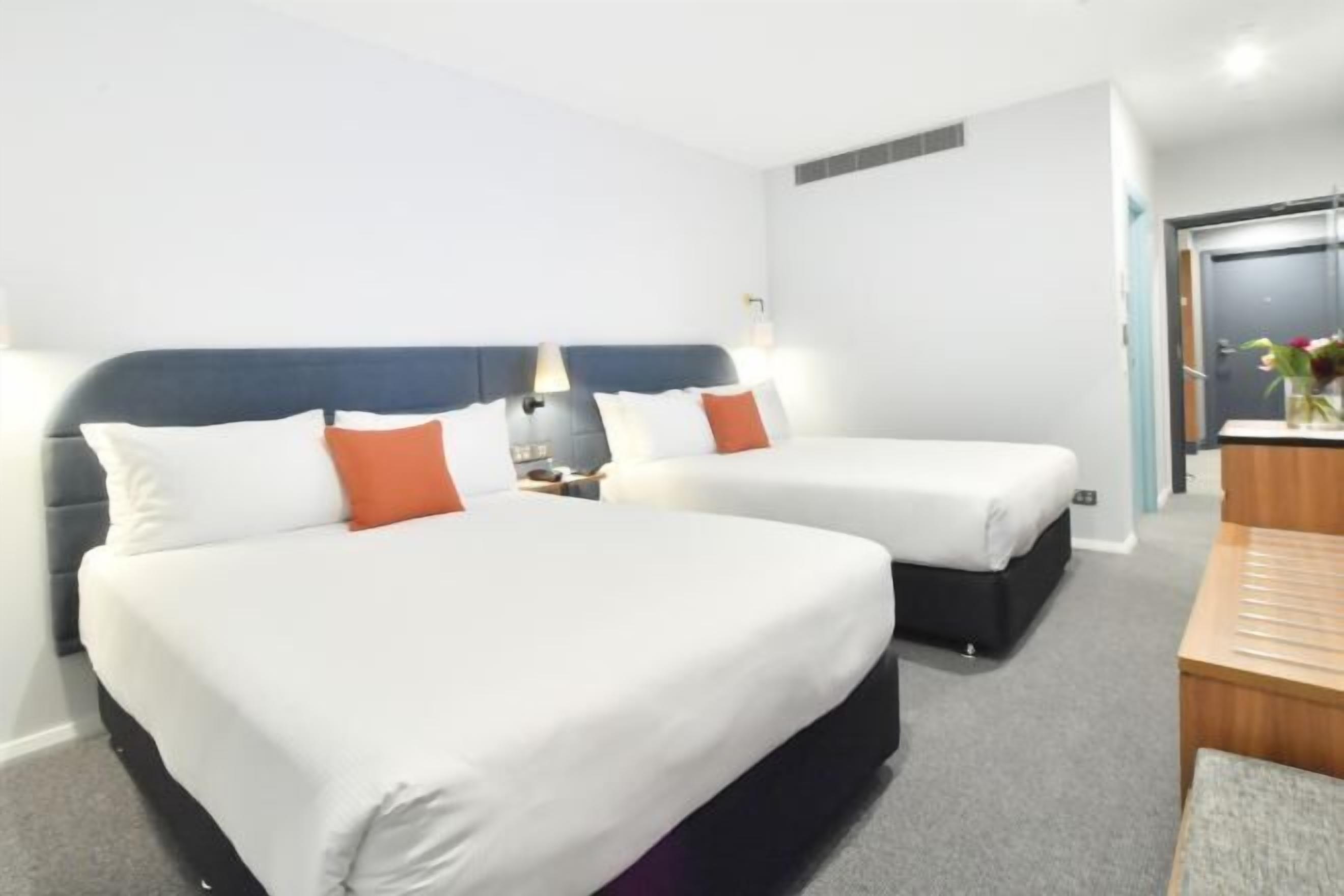 In-room safe, desk, laptop workspace, blackout drapes