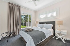 4 bedrooms, iron/ironing board, travel crib, WiFi