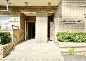 Voorkant van accommodatie