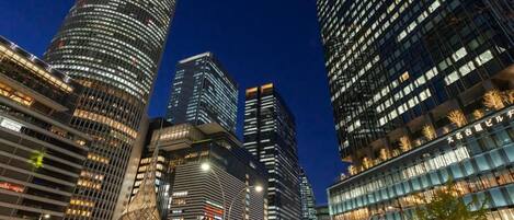 Vistas a la ciudad desde el alojamiento