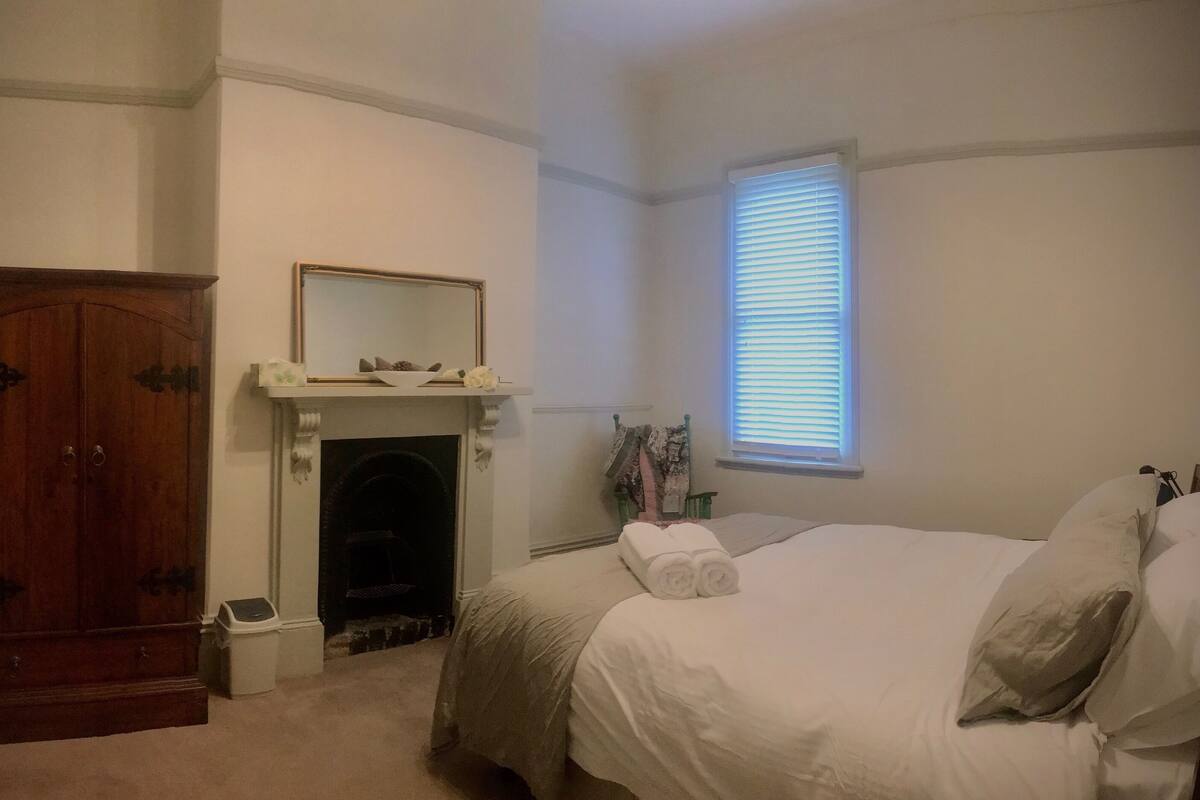 Premium bedding, down duvets, individually decorated