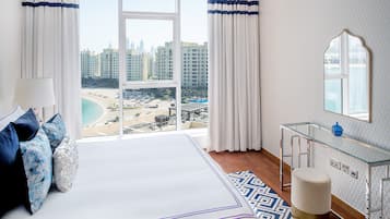 Deluxe Apartment, 3 Bedrooms, Beach View