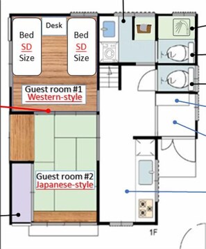 Private Vacation Home | Floor plan - Hao Bros. Home WA (Tokyo)