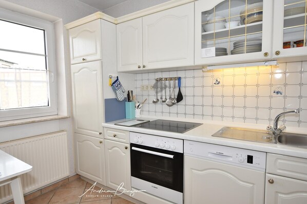 Apartamento (Ferienhaus Eilts Wohnung 12) | Cozinha privada