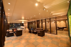 Sala de estar en el lobby