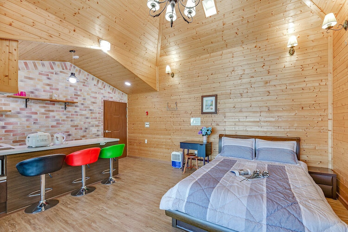 Condo (5~8) | 1 chambre, accès au Wi-Fi (inclus)